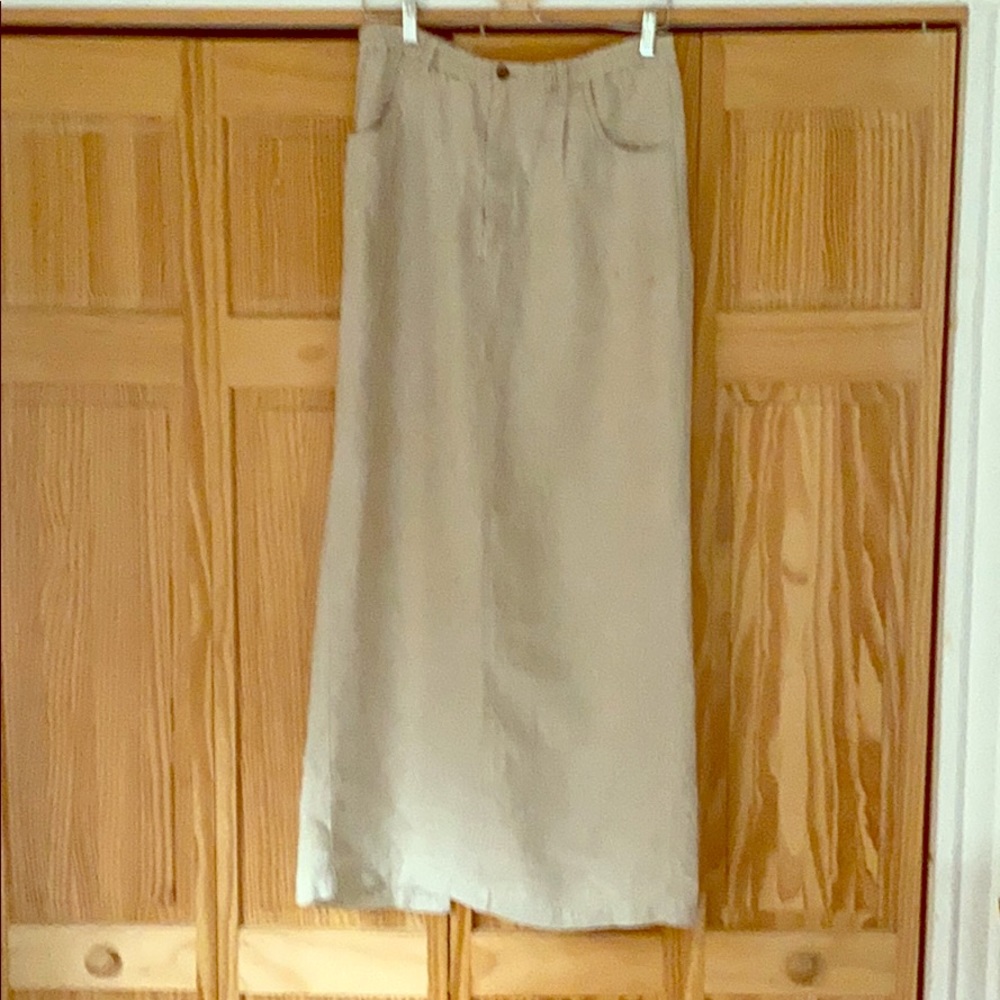 Linen midi/ skirt